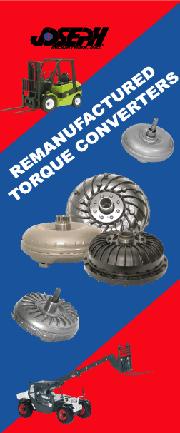 Remanufactured Torque Converters - Industrial Driveline, All Brands, Material Handling, Construction, Agricultural.